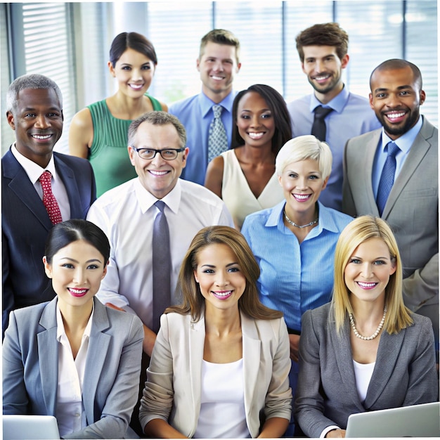 a group of people are sitting in front of a laptop