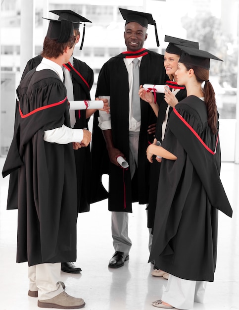 Group of people celebrating their Graduation