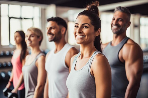 group of people in a gym with the words  do not know what to do