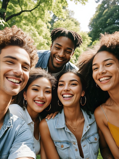 a group of people posing for a photo with one of them wearing a shirt that says freckles