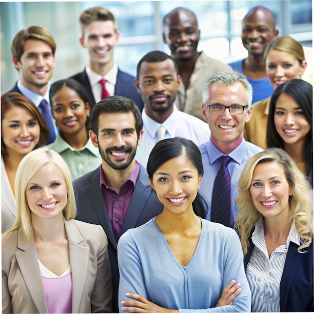 Photo a group of people posing for a photo with one wearing a suit and the other with the word no on it