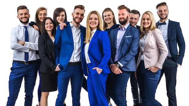 a group of people posing for a photo