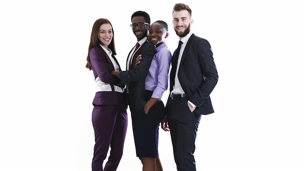 a group of people posing for a photo