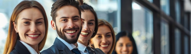 Group Portrait of Diverse Business People