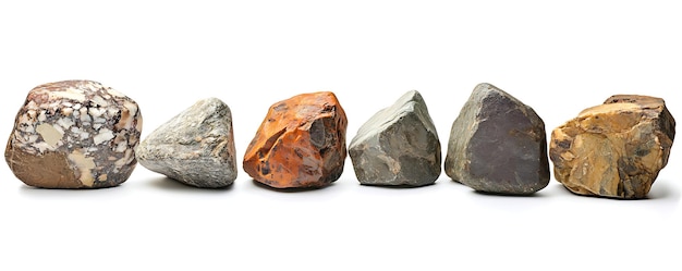 a group of rocks with one that says quot minerals quot on them