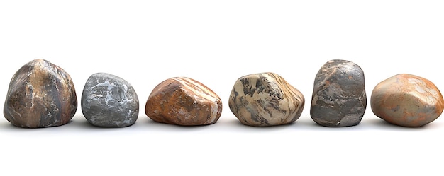 Photo a group of rocks with the word quot rocks quot on them