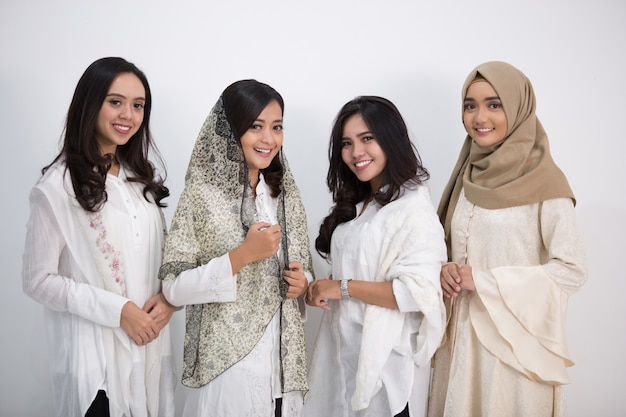 Group of women smiling