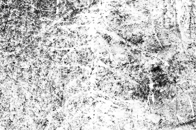 Photo grunge background of black and white abstract illustration texture of cracks chips dot isolated on transparent background png file