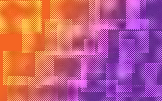 A grunge background with a pattern of squares and dots