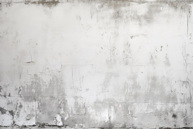 Grunge background with white wall