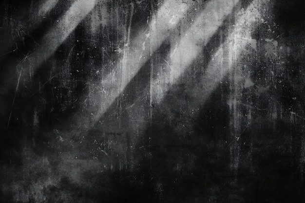 Grunge black wall texture background Black and white tone