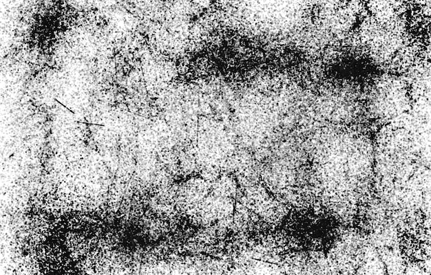 Grunge Black and White Distress TextureGrunge rough dirty backgroundFor posters banners retro