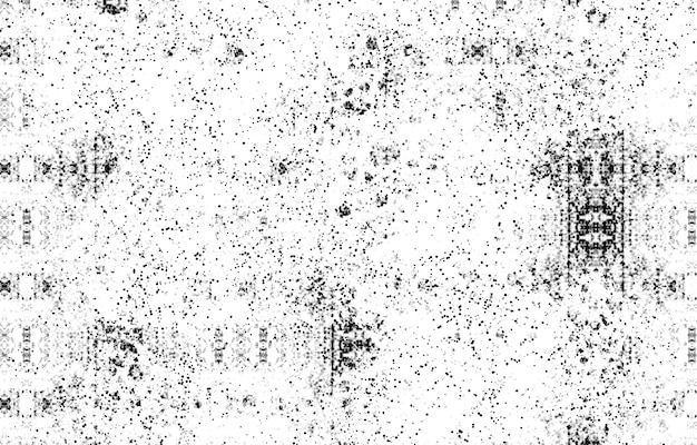 Grunge Black and White Distress TextureGrunge rough dirty backgroundFor posters banners retro