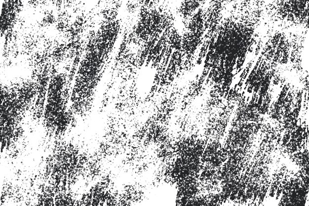 Grunge black and white pattern Monochrome particles abstract texture Background of cracks scuffs