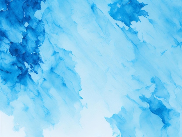 The grunge effect blue texture watercolor background