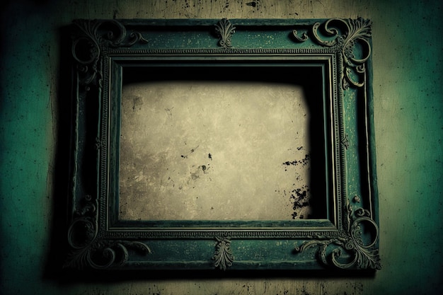 Grunge frame background border