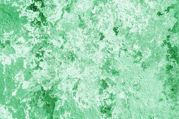 Grunge green cement wall background