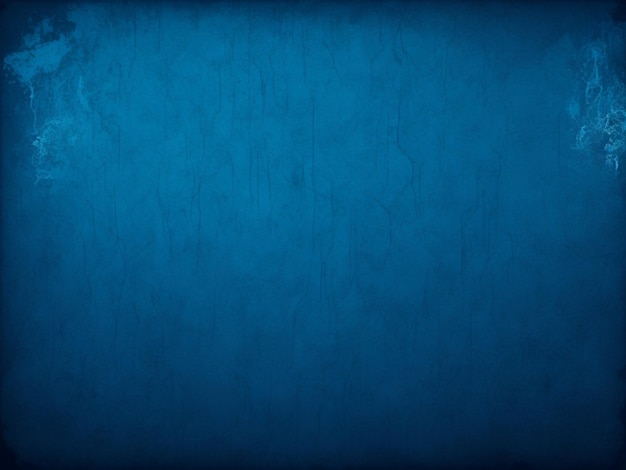 Grunge style in blue shades wall textured background