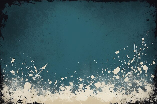 Grunge Texture Background Banner With Copy Space Vector Illustration