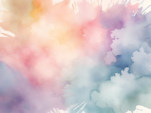 grunge watercolor background using pastel colours