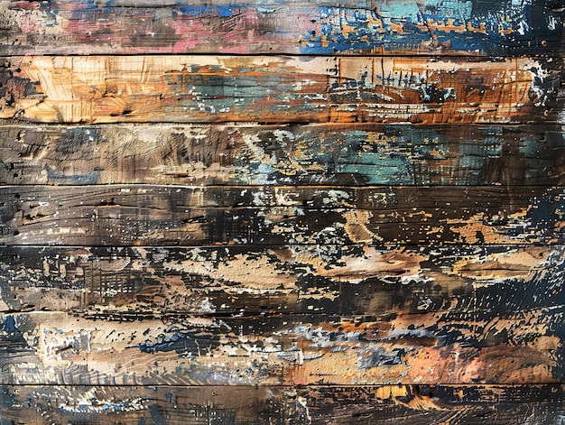 Grunge wooden plank textured background