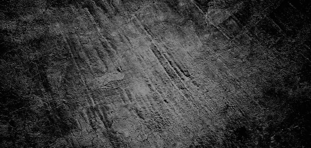 Grungy cement texture for background Wall full of scratches Scary dark wall