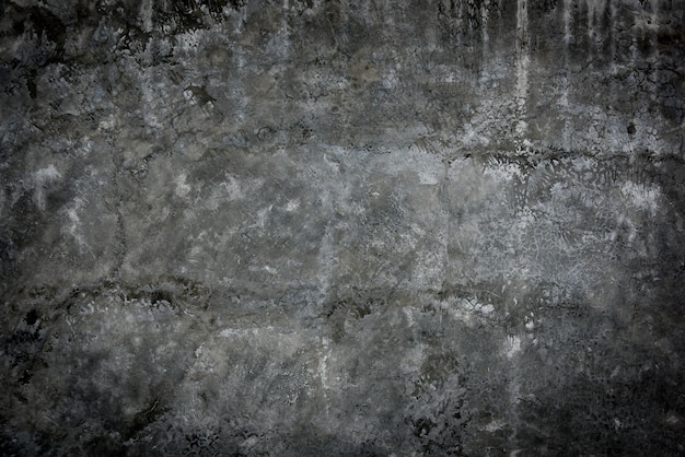 Grungy gray concrete wall Cement wall