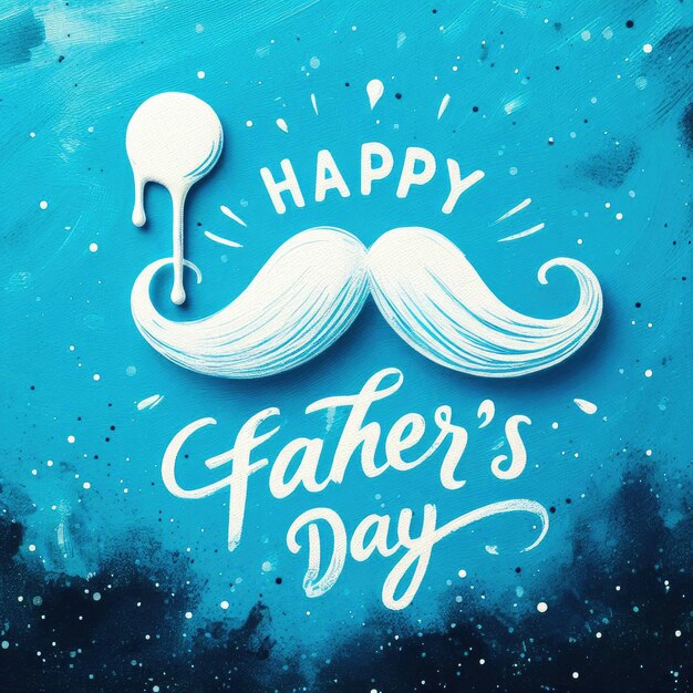 Grungy style fathers day party background for social media post