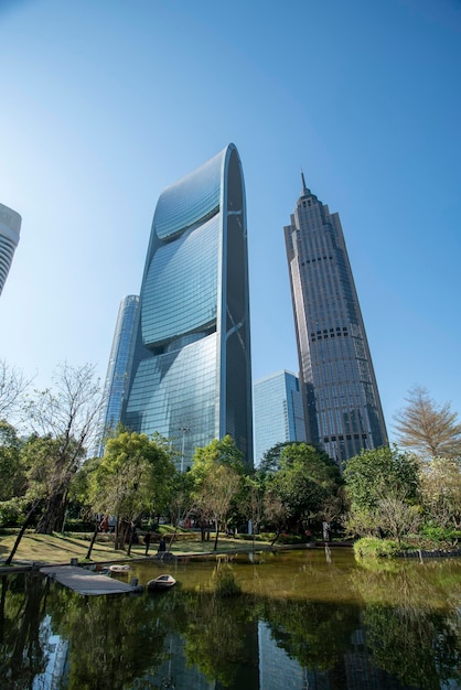 Guangzhou Financial Center Modern Office Building