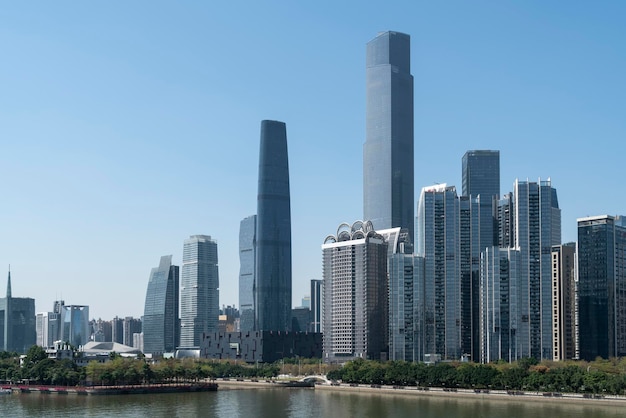 Guangzhou Financial Center Modern Office Building