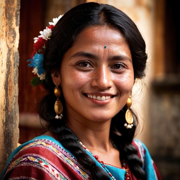 Guatamalan woman from Guatemala typical national citizen