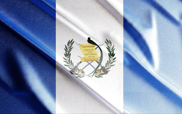 Guatemala 3d flag, beautiful country flag in the world, background, banner, postr, abstract.