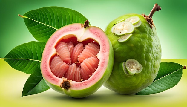 Photo guava isolated