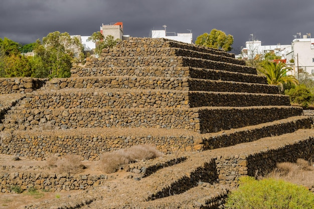 Guimar pyramids Tenerife Canary Islands Spain