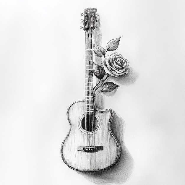 Photo guitar art