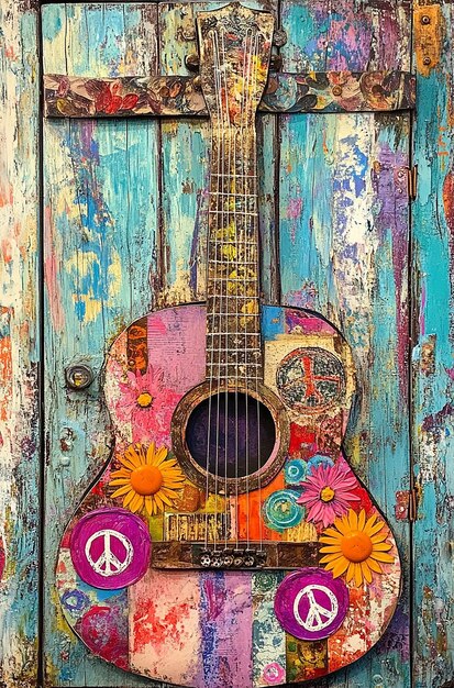 Photo guitar art