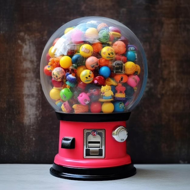 Photo gumball machine