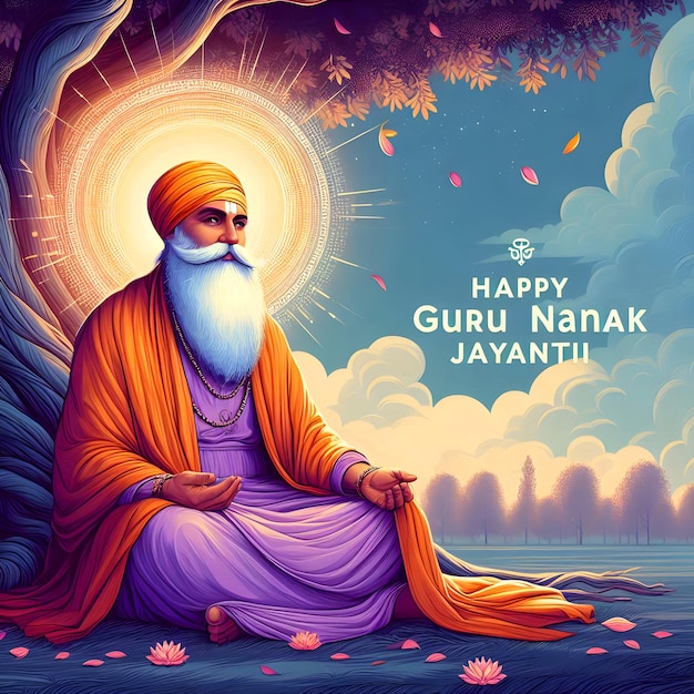 Photo guru nanak gurpurab or happy guru nanak jayanti gurpurab wishes images messages quotes facebook post