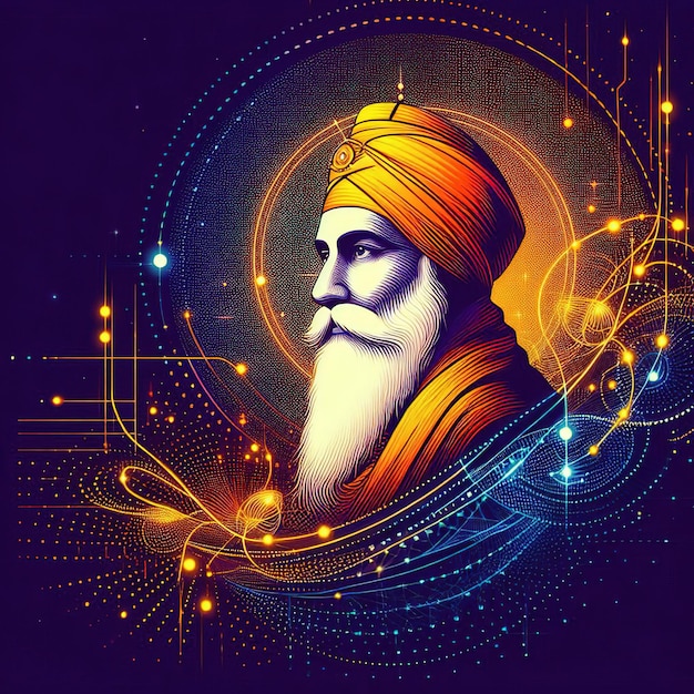 Photo guru nanak jayanti also known as guru nanaks prakash utsav and guru nanak jayanti celebrates