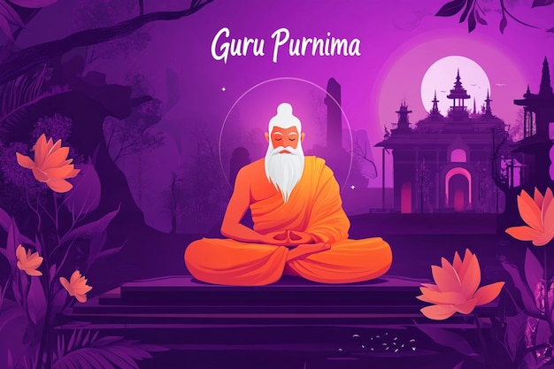 Photo guru purnima template