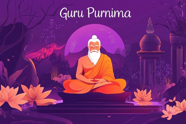 guru purnima template