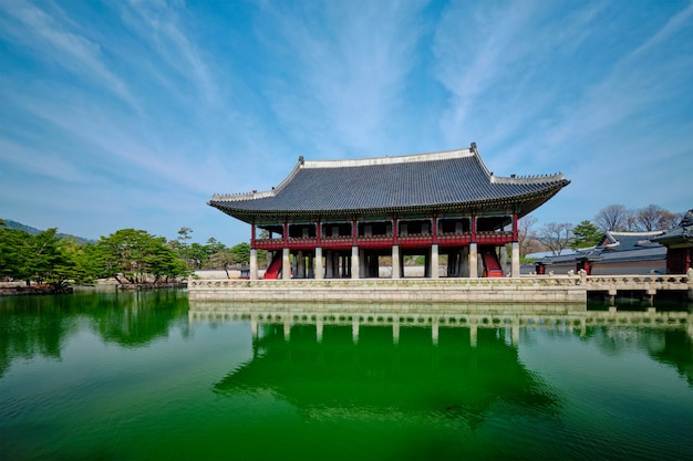 Gyeonghoeru Pavillion Royal Banquet Hall in Gyeongbokgung Palace, Seoul