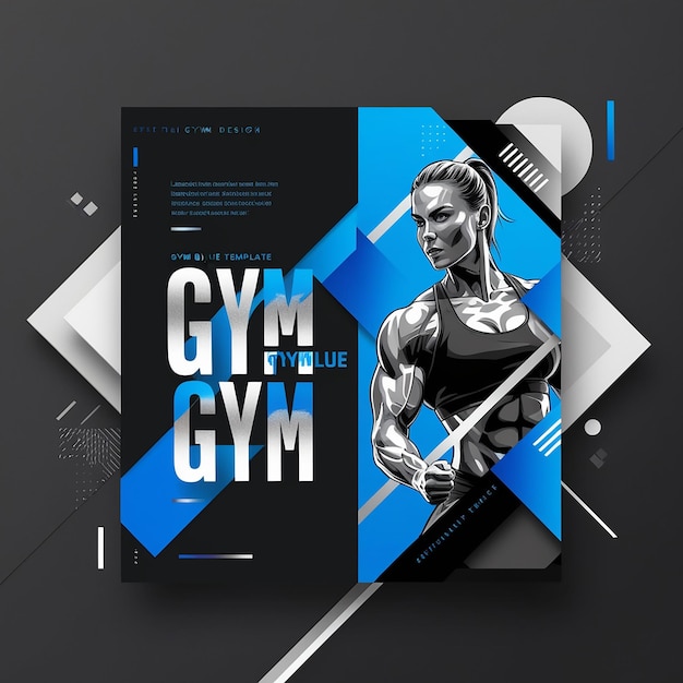 Photo gym template design