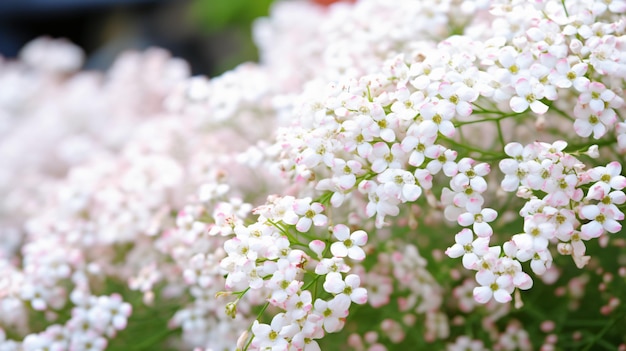 Gypsophila flowers high quality image in garden