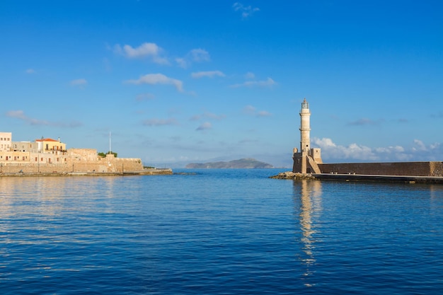 Habour of Chania Crete Greece