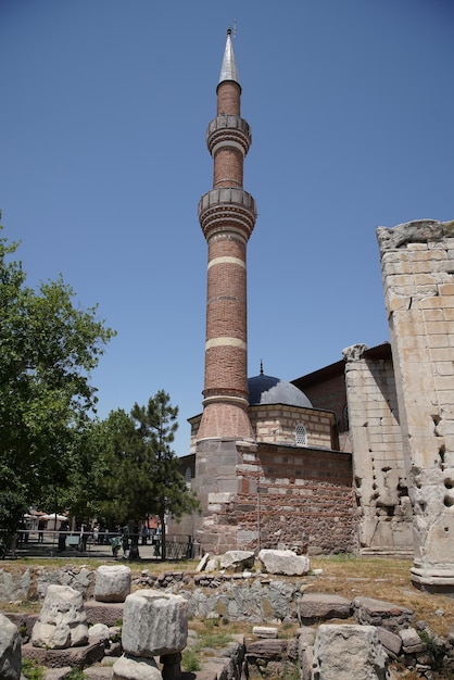 Haci Bayram Mosque in Ankara Turkiye