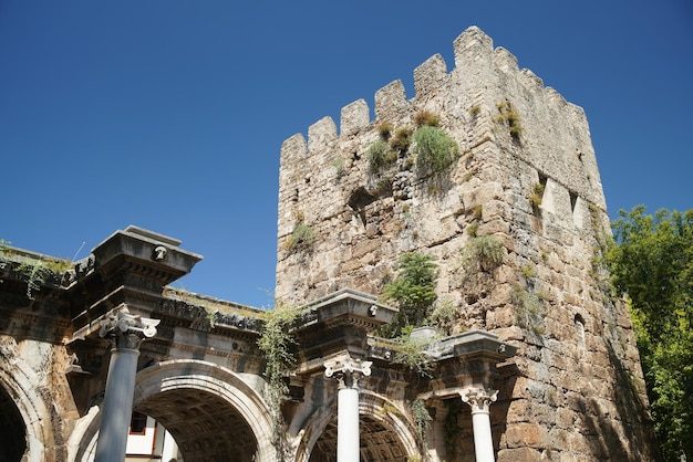 Hadrians Gate in Antalya Turkiye