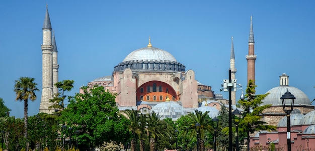 Hagia Sophia (Ayasofya) museum in Istanbul, Turkey.