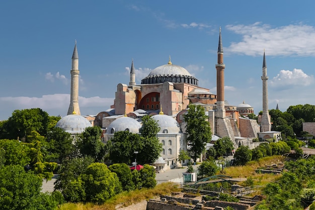 Hagia Sophia Museum in Sultanahmet Istanbul Turkey