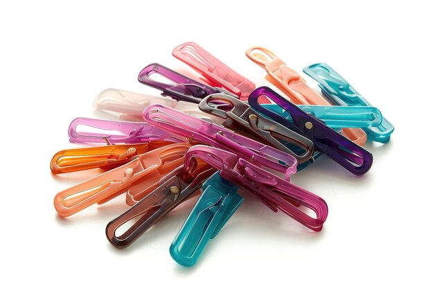 Hair Clips Isolated In Transparent Background